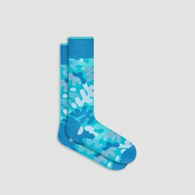 Abstract Mid-Calf Socks