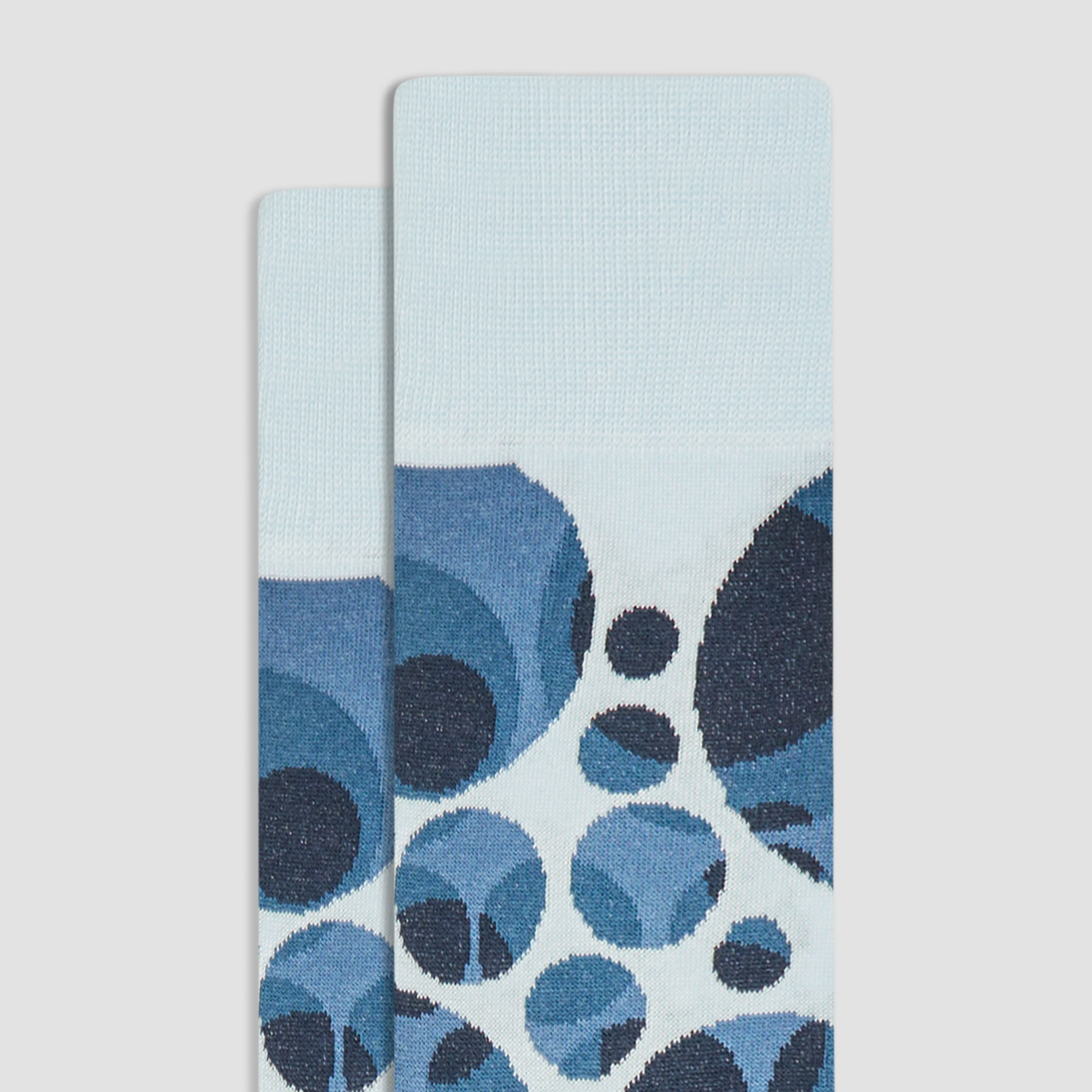 Abstract Mid-Calf Socks