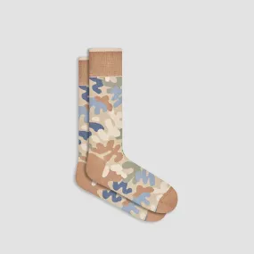 Abstract Mid-Calf Socks