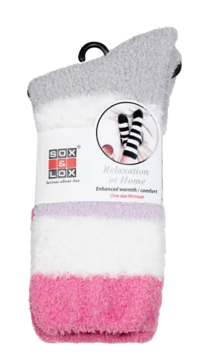 Adults' Bed Socks [Twinkle Stripe]