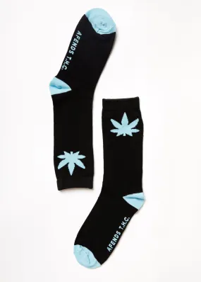 AFENDS Unisex Controlla - Crew Socks - Black