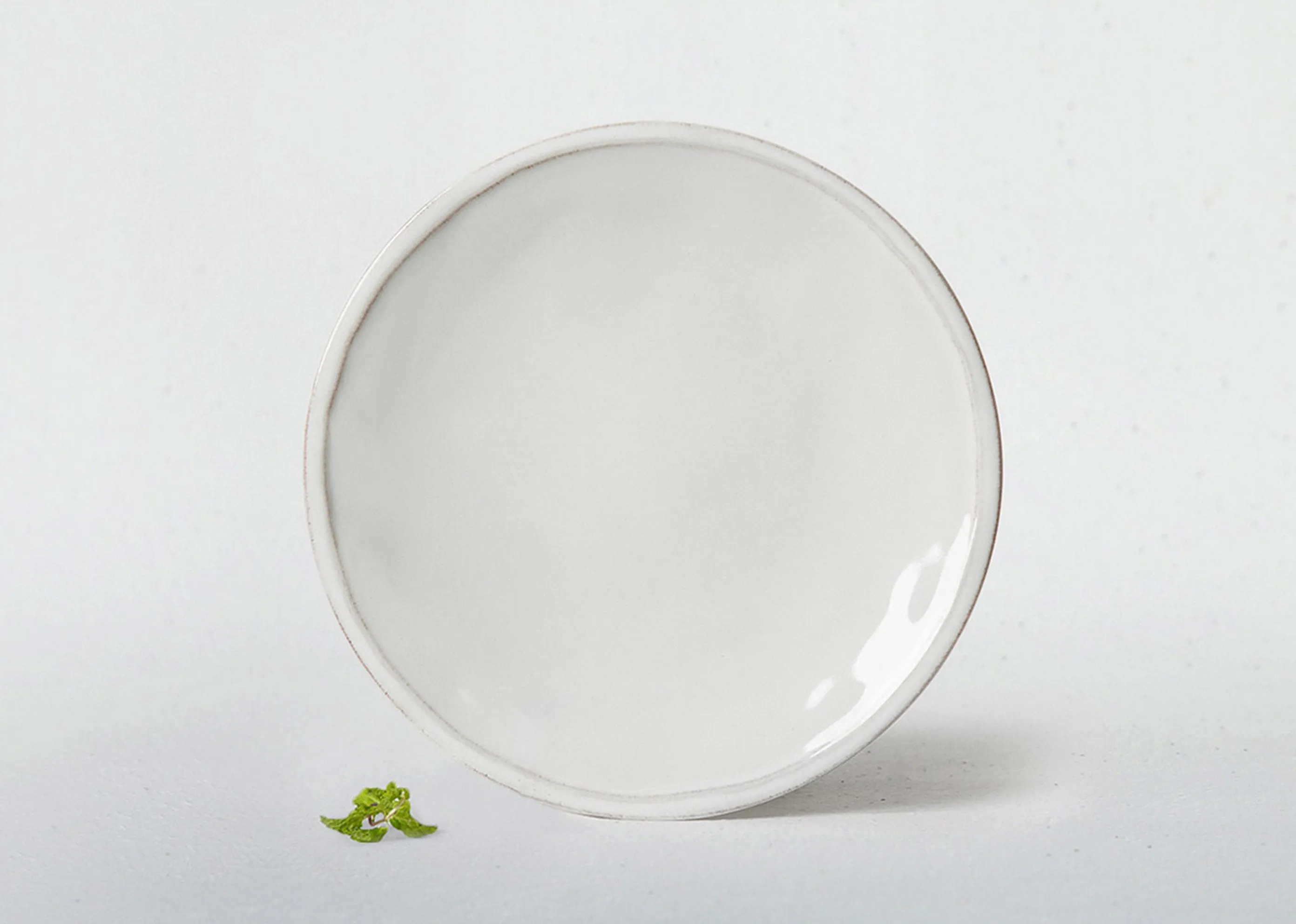 Aguada Quarter Plate - White