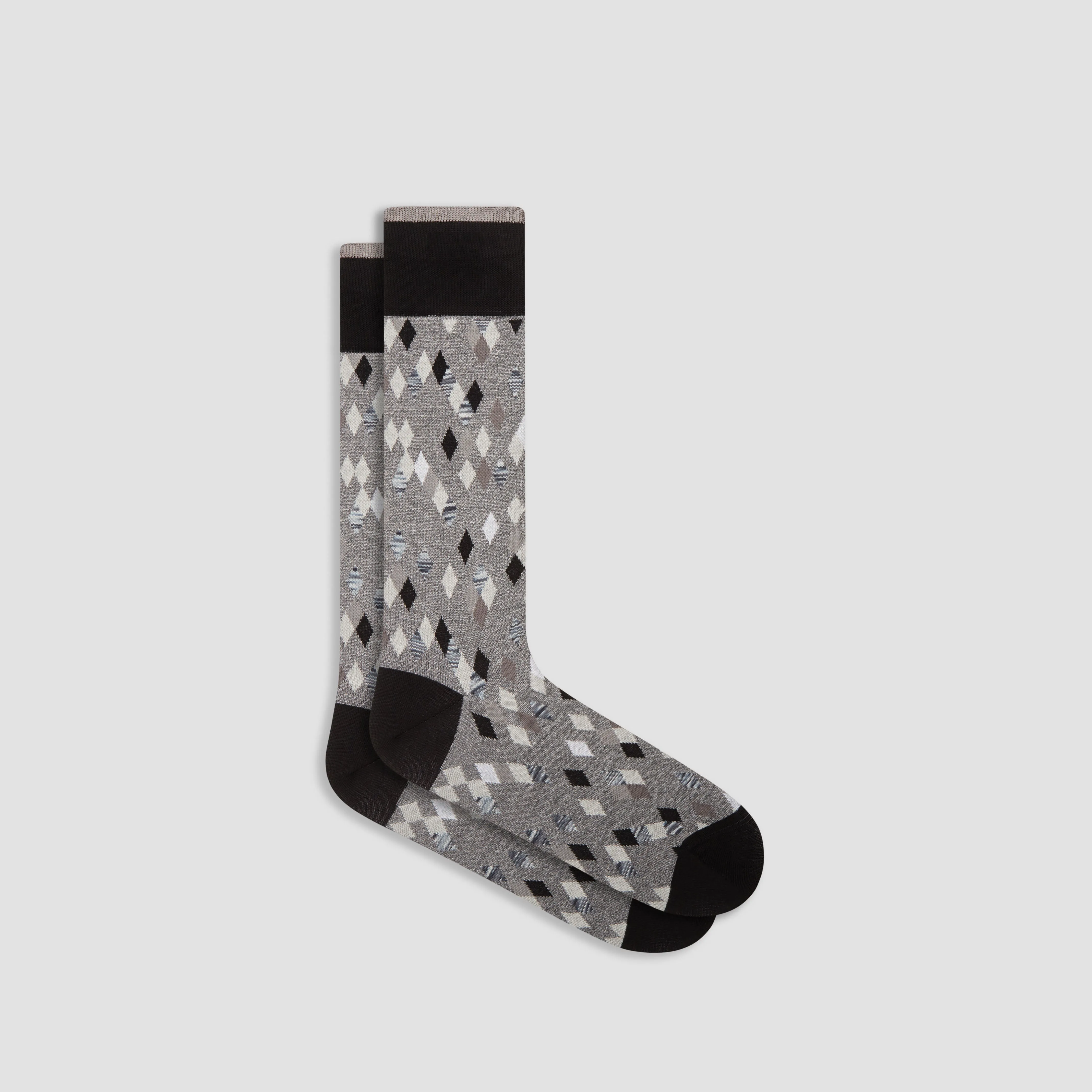 Argyle Mid-Calf Socks