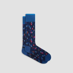 Argyle Mid-Calf Socks