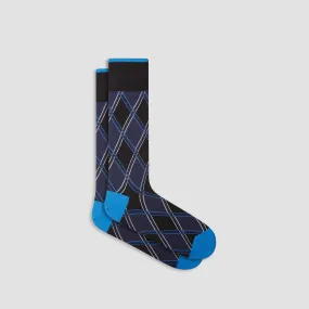 Argyle Mid-Calf Socks