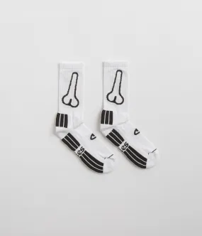 Aries Willy Socks - White