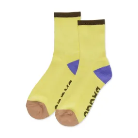 Baggu Ribbed Socks - Lemon Curd Mix