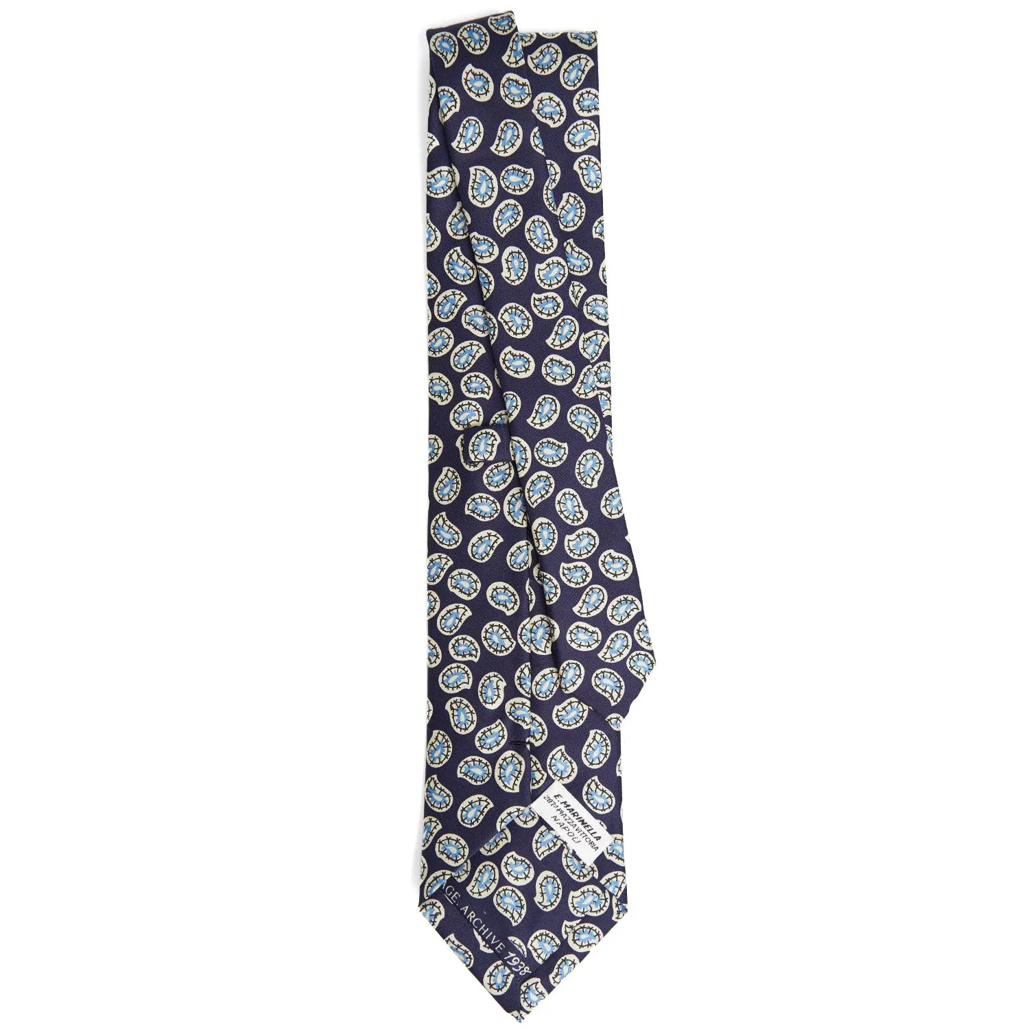 BLUE SILK TIE