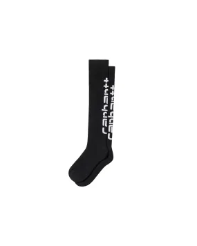 Carhartt Script Socks - Black / White