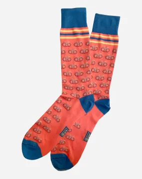 Chain Gang: Socks - Coral