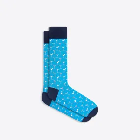 Cocktail Glass Mid-Calf Socks