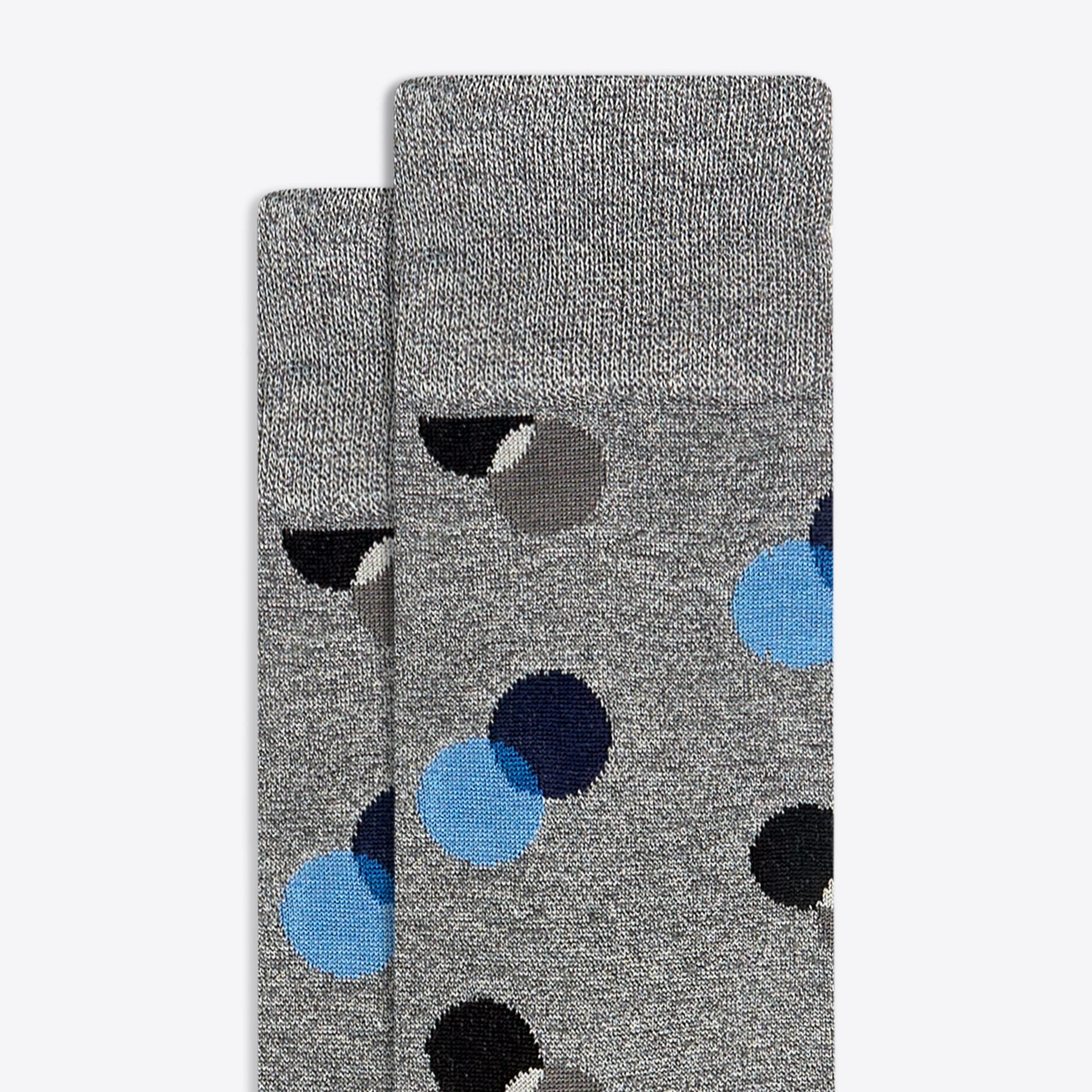 Coin Dot Mid-Calf Socks