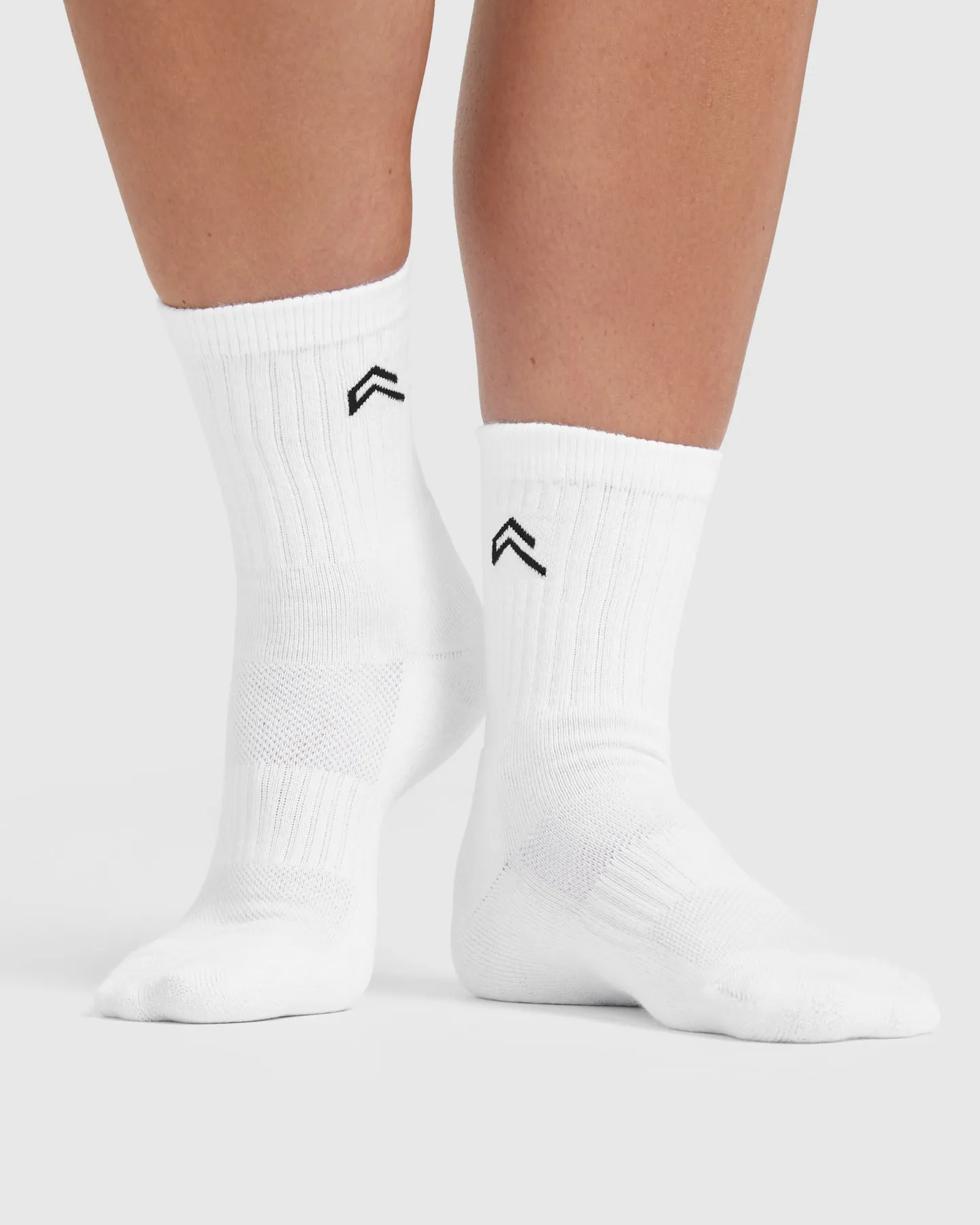 Crew Socks 3 Pack | Grey/White/Black