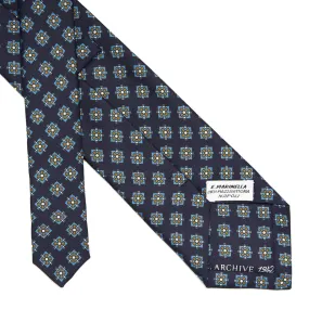 DARK BLUE SILK TIE