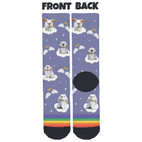 Exempel the Bunny Crew Socks