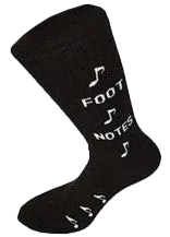 Foot Note Socks