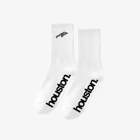 kids premiumgoods. crew socks (white/black)