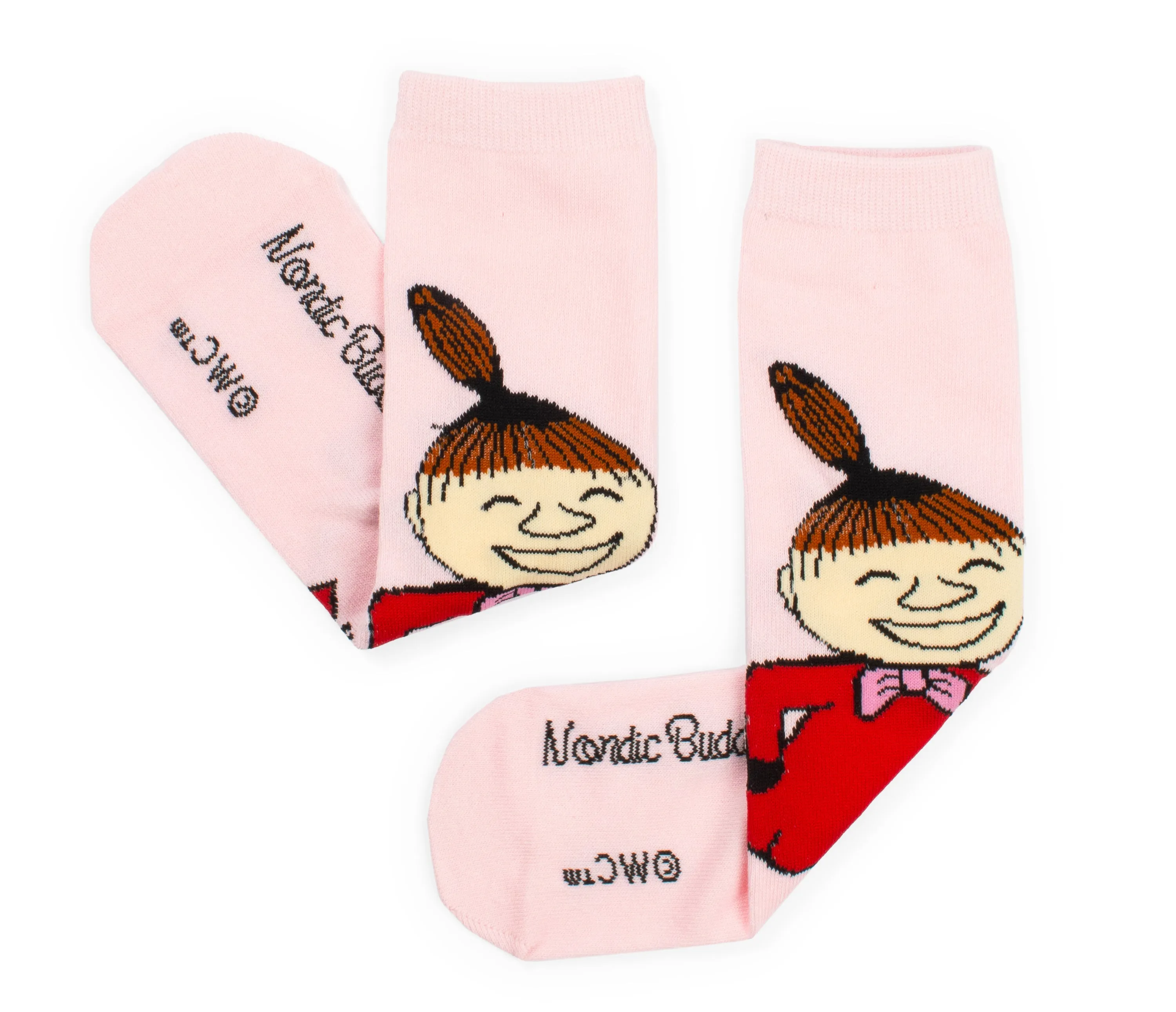 Little My Happiness Ladies Socks - Pink