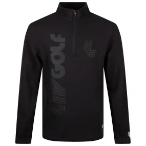 LIV Golf | Men's Quarter Zip - Black