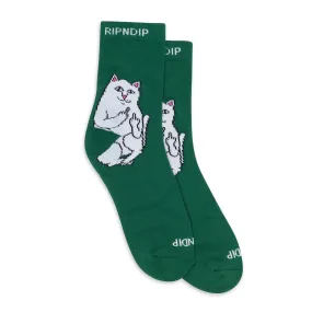 Lord Nermal Mid Socks (Olive)