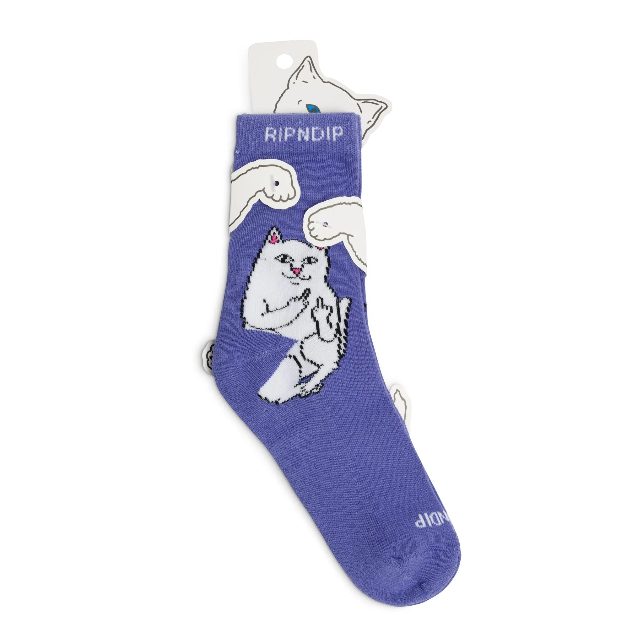 Lord Nermal Mid Socks (Violet)