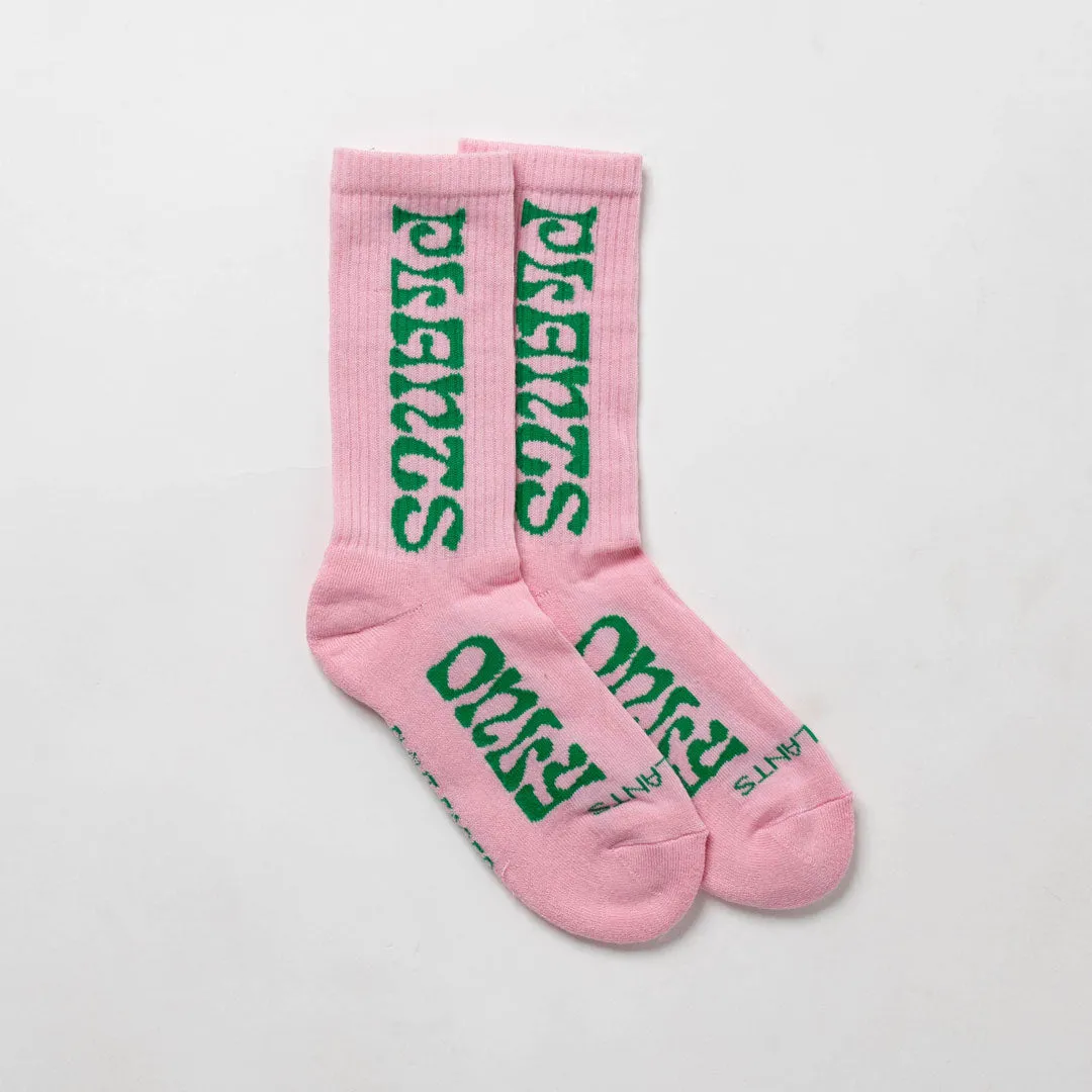 Only Plants - Eco Socks - Pink