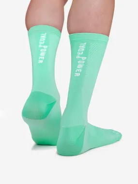 Pedal Power - Cycling Socks - Celeste