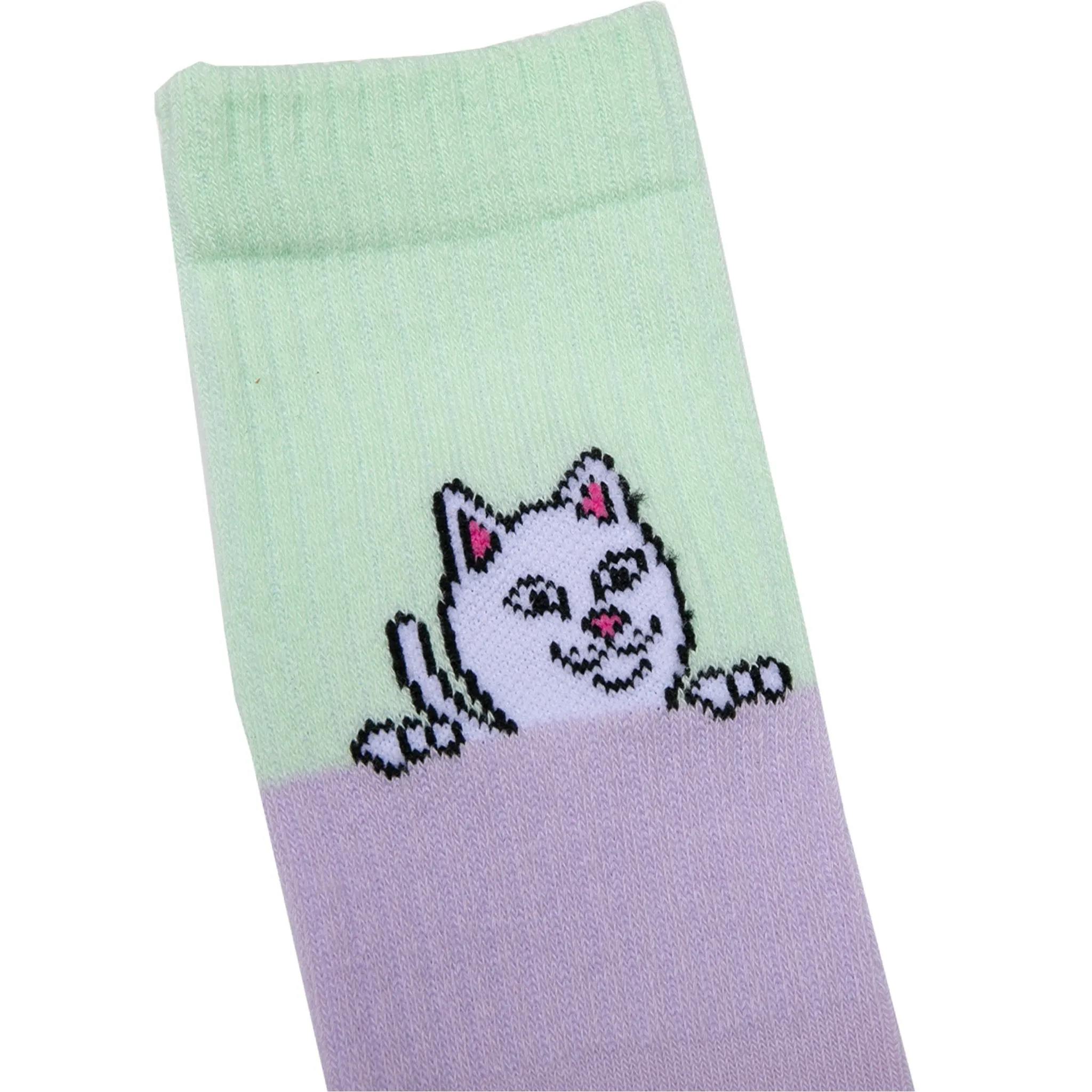 Peek A Nermal Socks (Color Block)