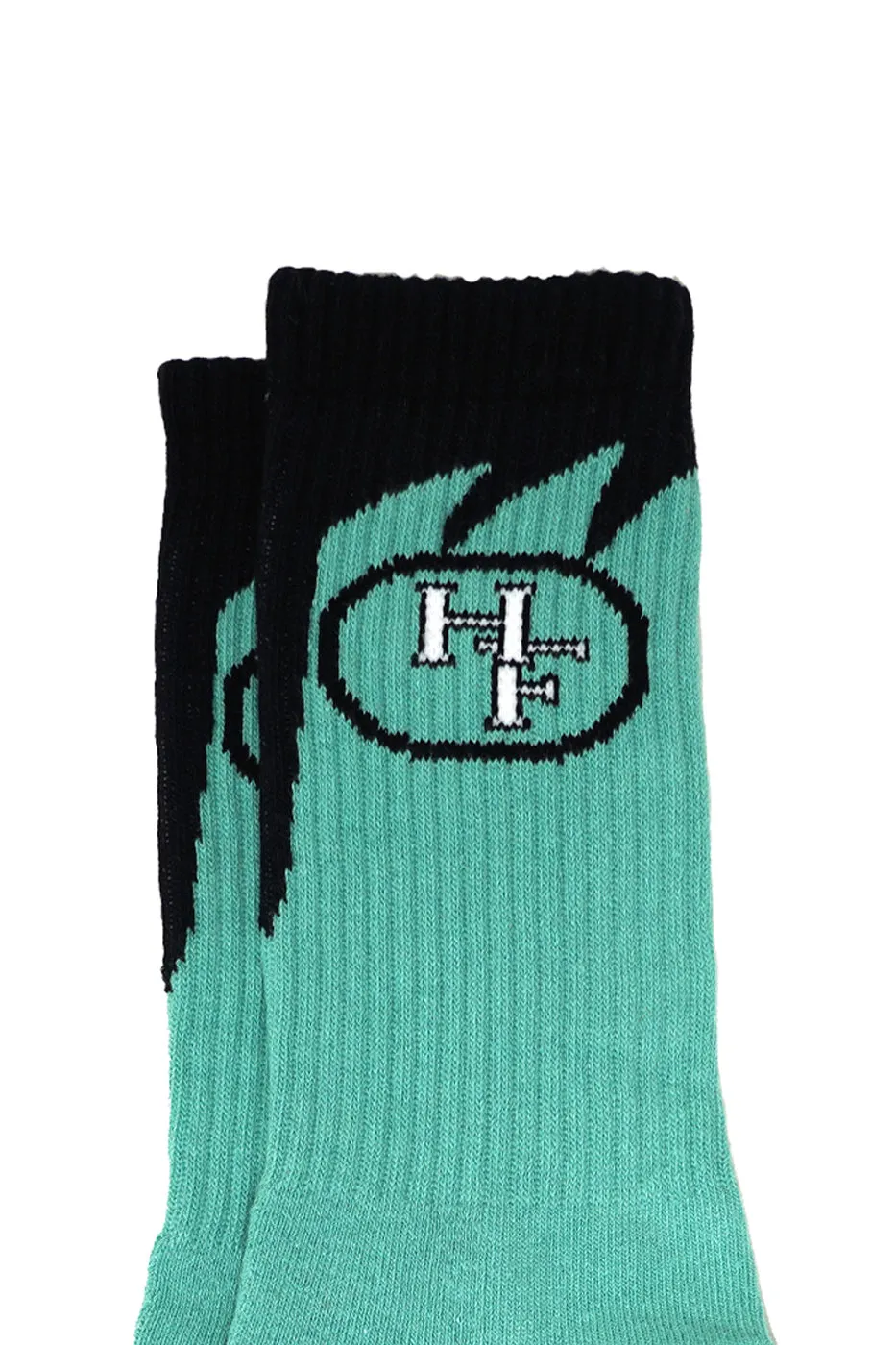 Shark Tooth Socks Turquoise