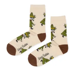 Snufkin Adventure Ladies Socks - Beige