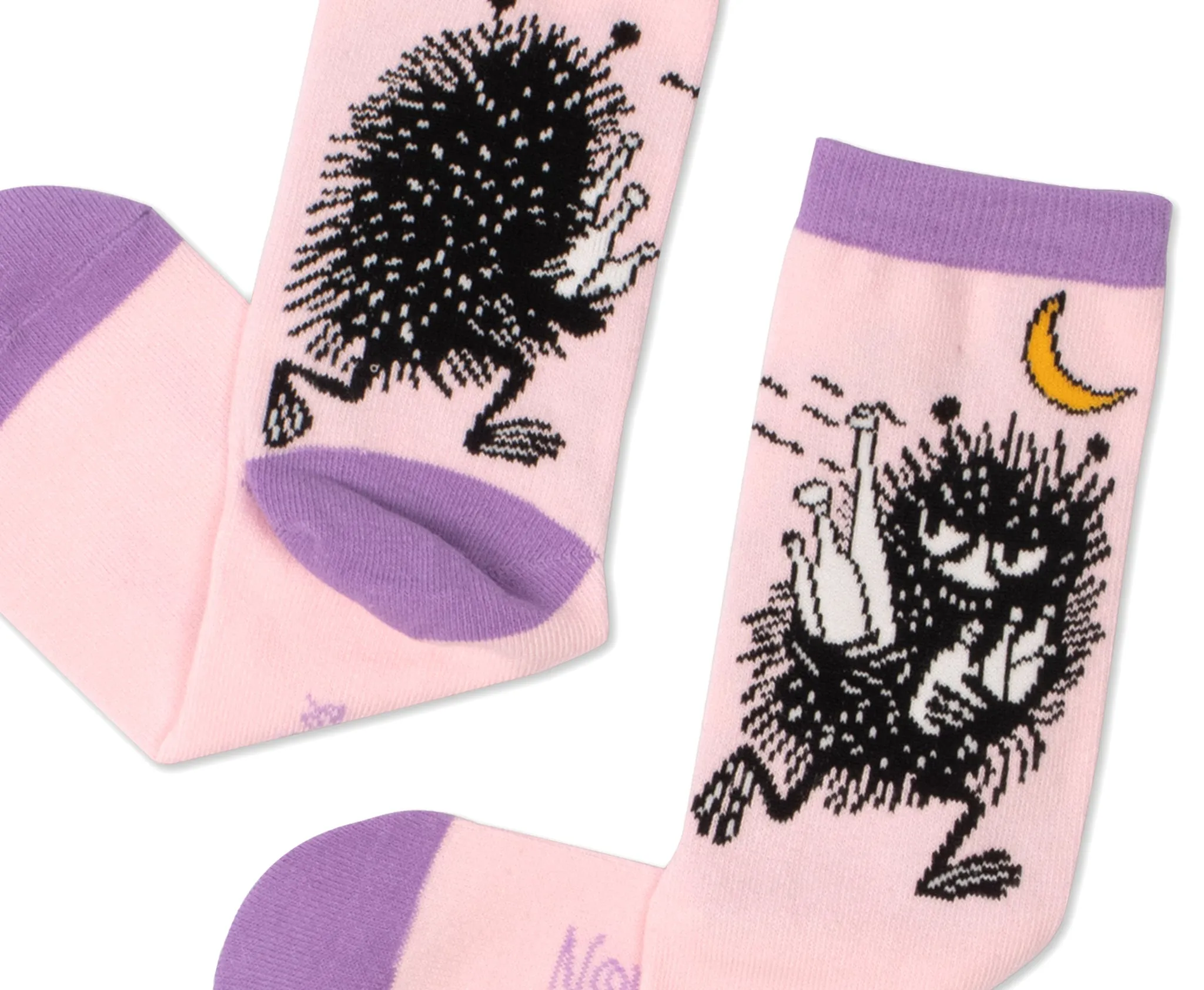 Stinkys Butt Ladies Socks - Light Pink